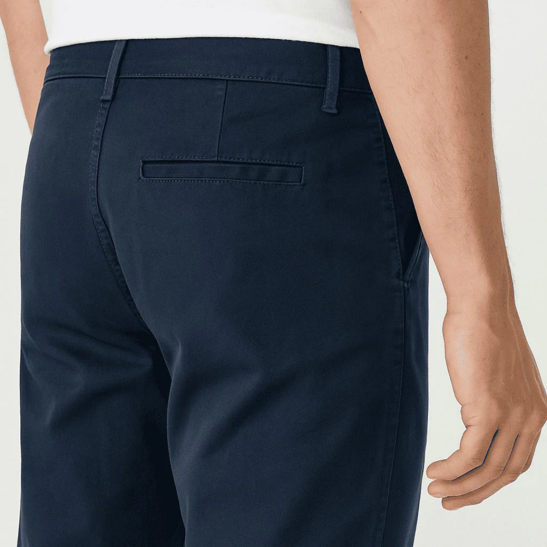 Slim Fit Hose aus Twill