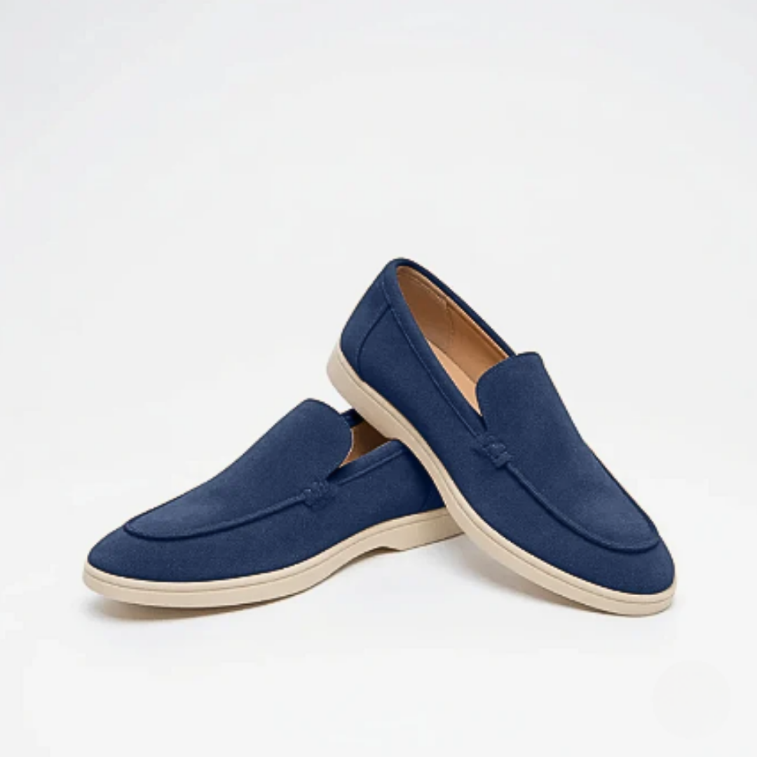 MONACO Old Money Suede Loafers