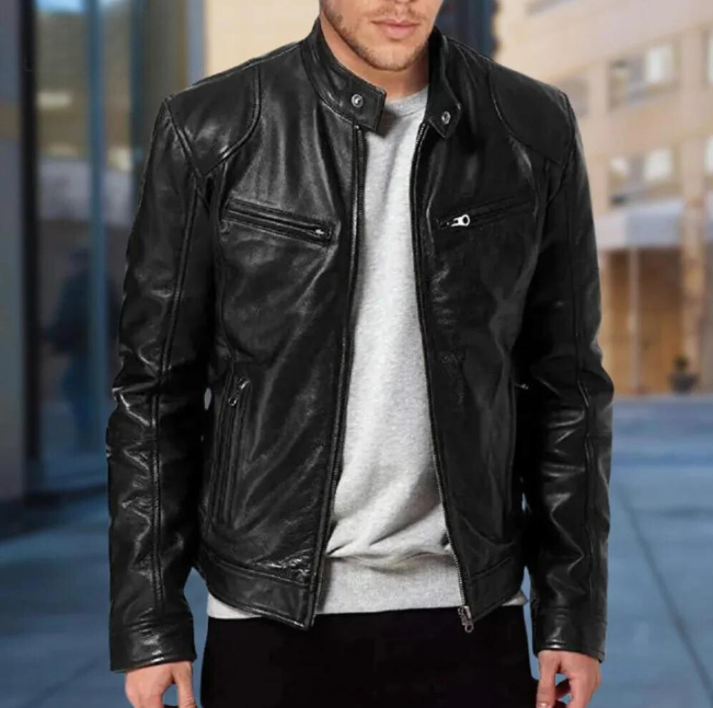 Trenton Lederjacke