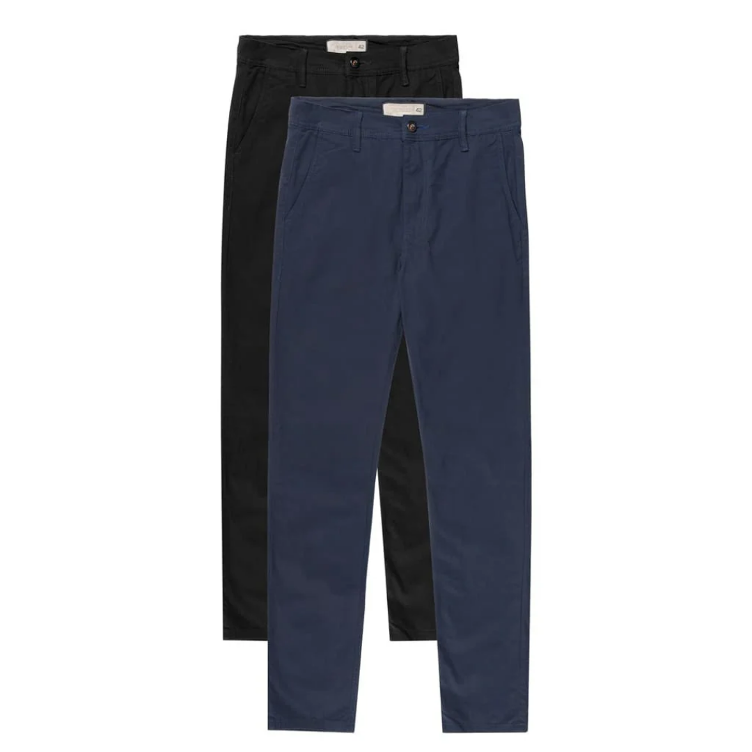 Slim Fit Hose aus Twill