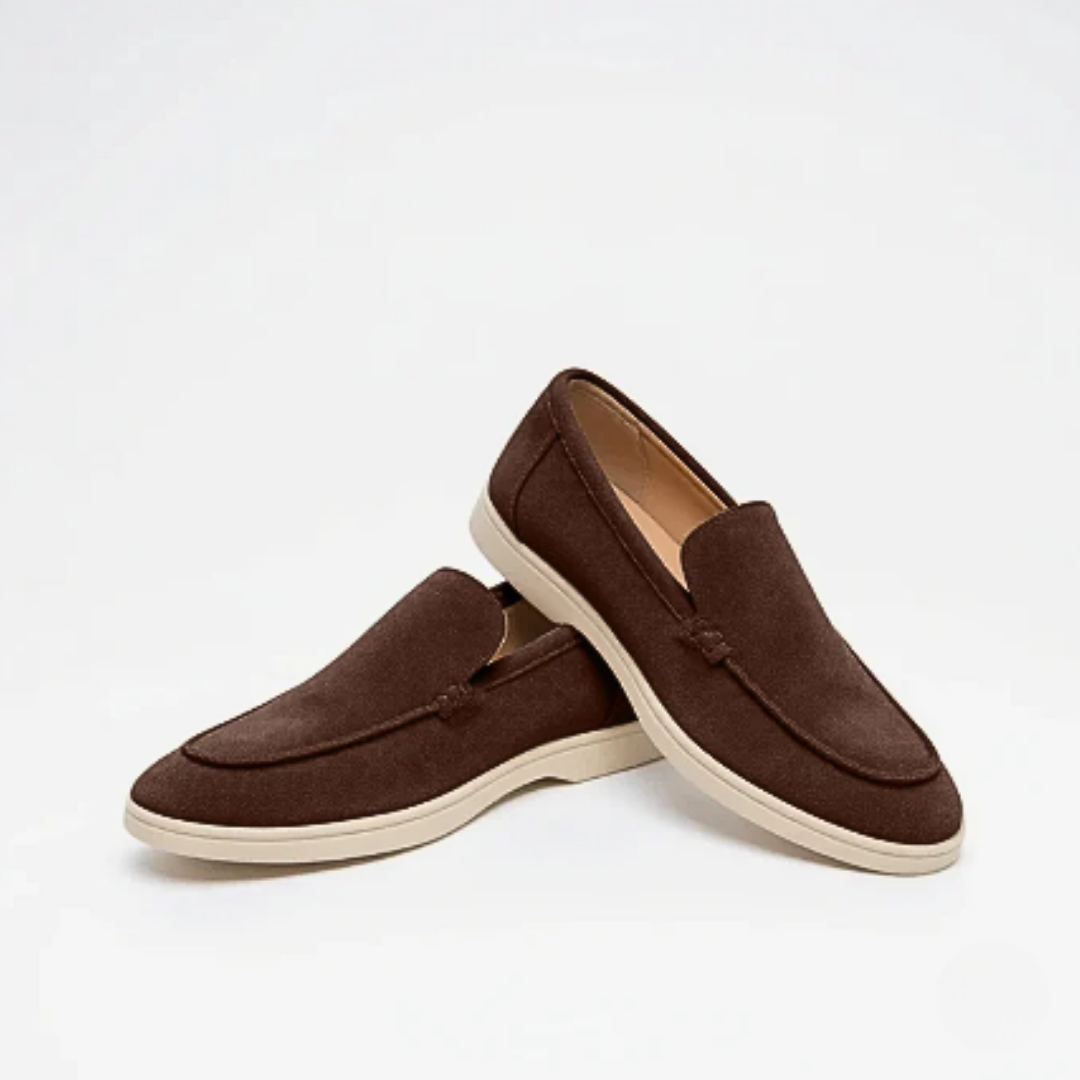 MONACO Old Money Suede Loafers